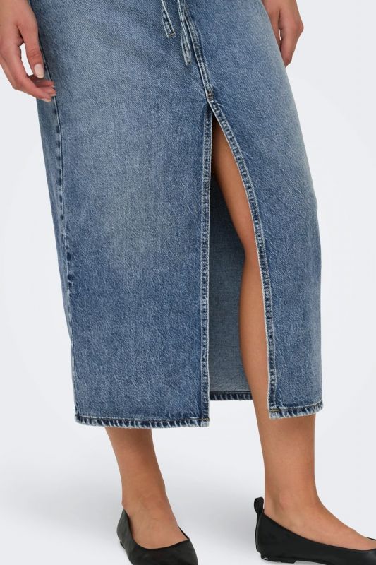 Denim skirt ONLY 15340707-Medium-Blue