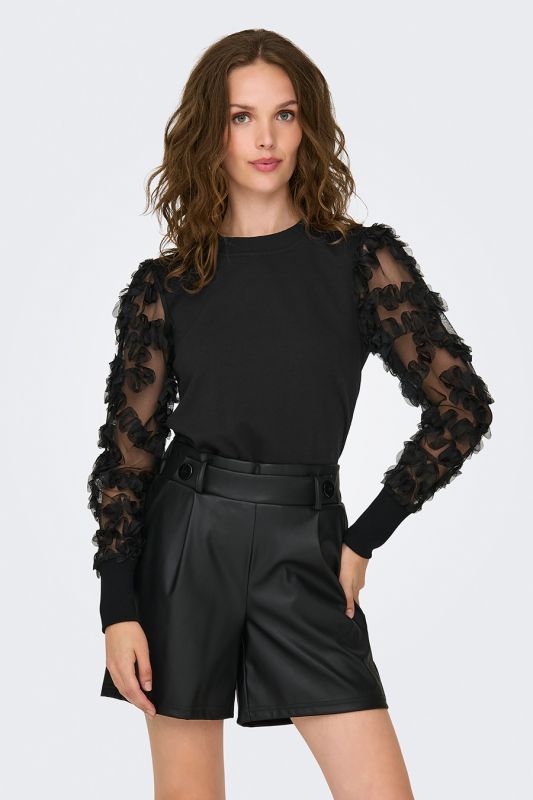 Hoodie JACQUELINE DE YONG 15220558-Black