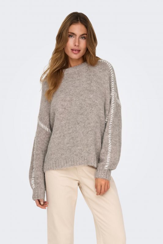 Sweater JACQUELINE DE YONG 15336758-Chateau-Gray