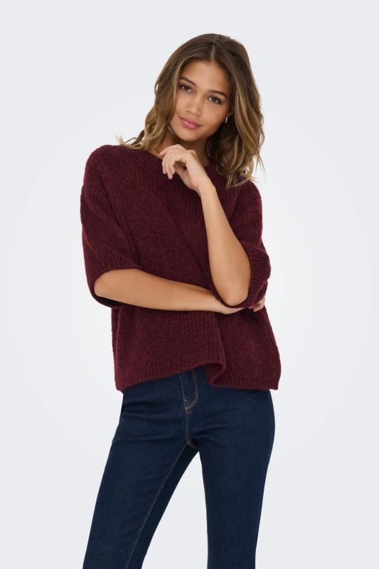 Sweater JACQUELINE DE YONG 15367237-Tawny-Port