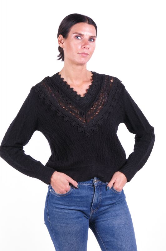Sweater MARIELOVE HPG958024B-BLACK