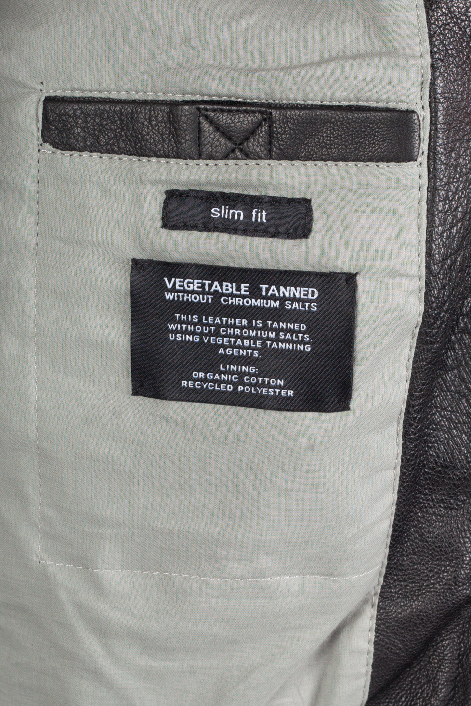 Nahkatakki MAURITIUS 1201-0846-black