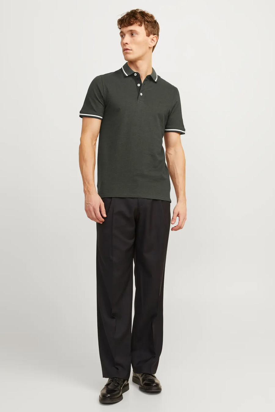 Polo paita JACK & JONES 12136668-Forest-Night