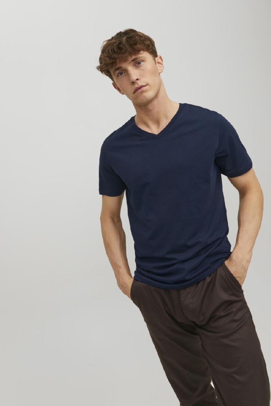 T-paita JACK & JONES 12156102-Navy-Blazer