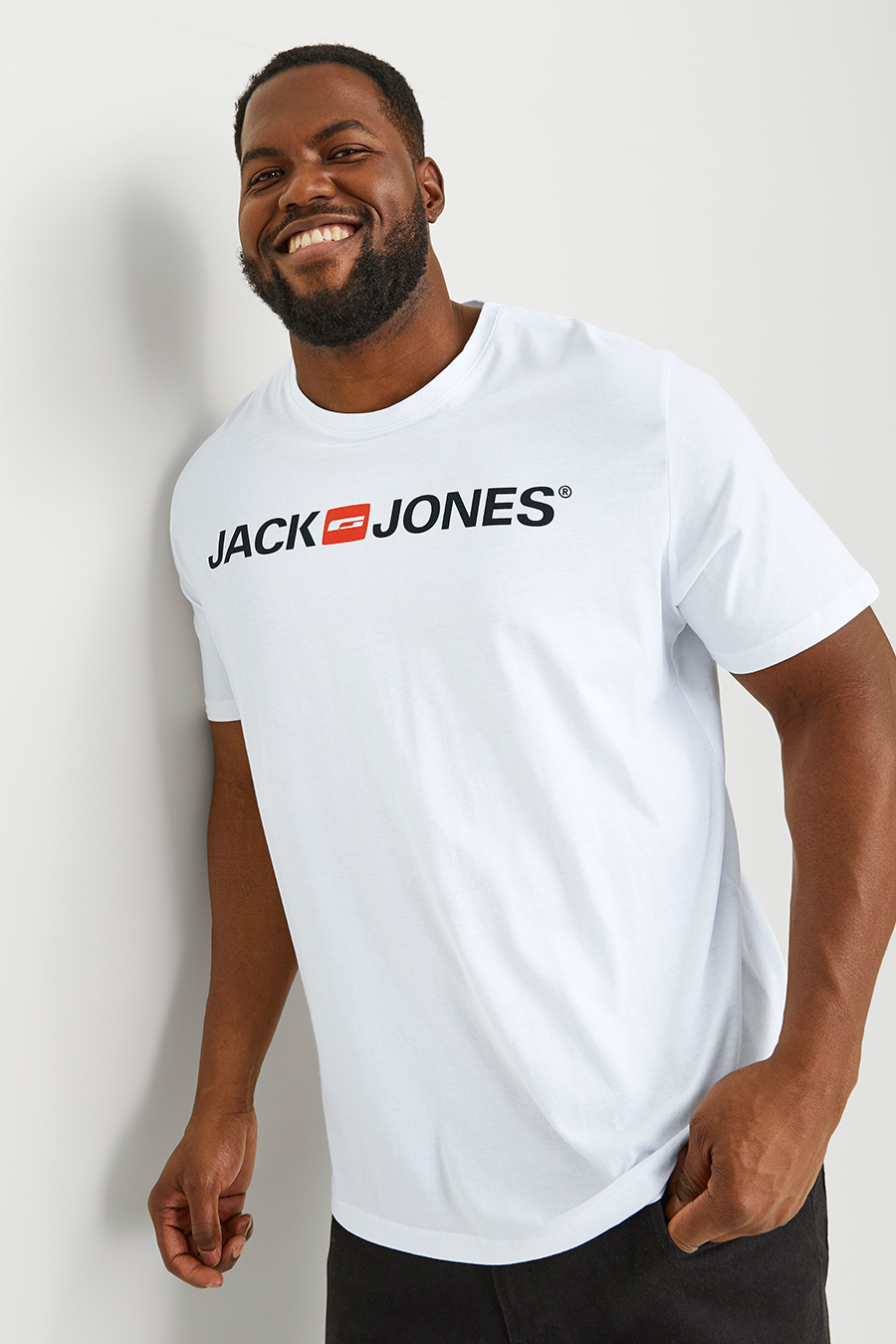 T-paita JACK & JONES 12184987-White