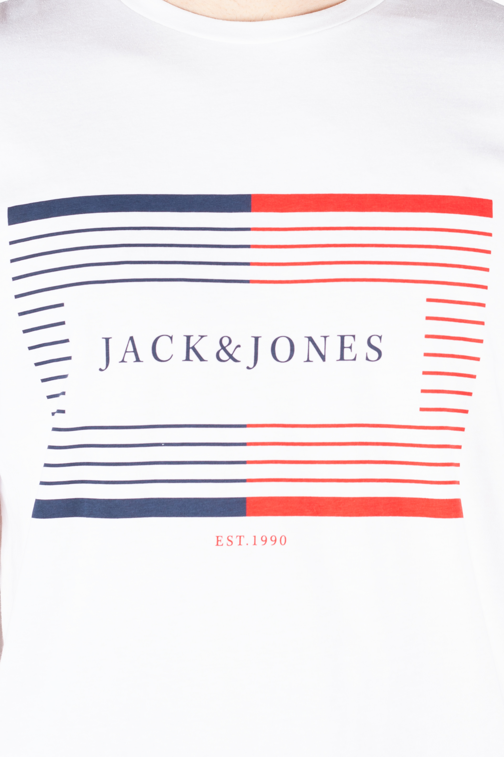 T-paita JACK & JONES 12247810-White