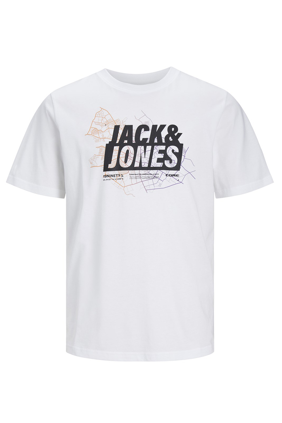 T-paita JACK & JONES 12252376-White