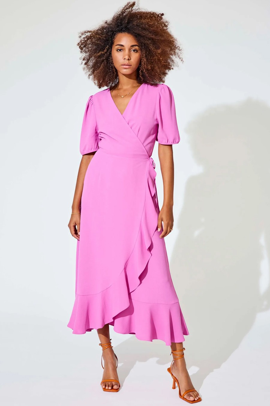 Vapaa-ajan mekko ONLY 15259011-Super-Pink