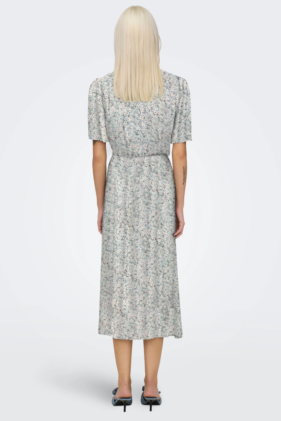 Vapaa-ajan mekko ONLY 15323675-Gray-Mist