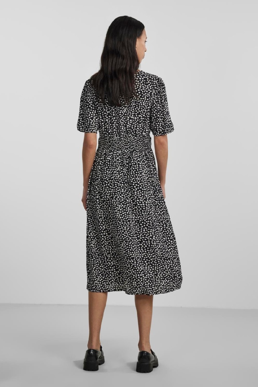 Vapaa-ajan mekko PIECES 17133688-Black-DOT