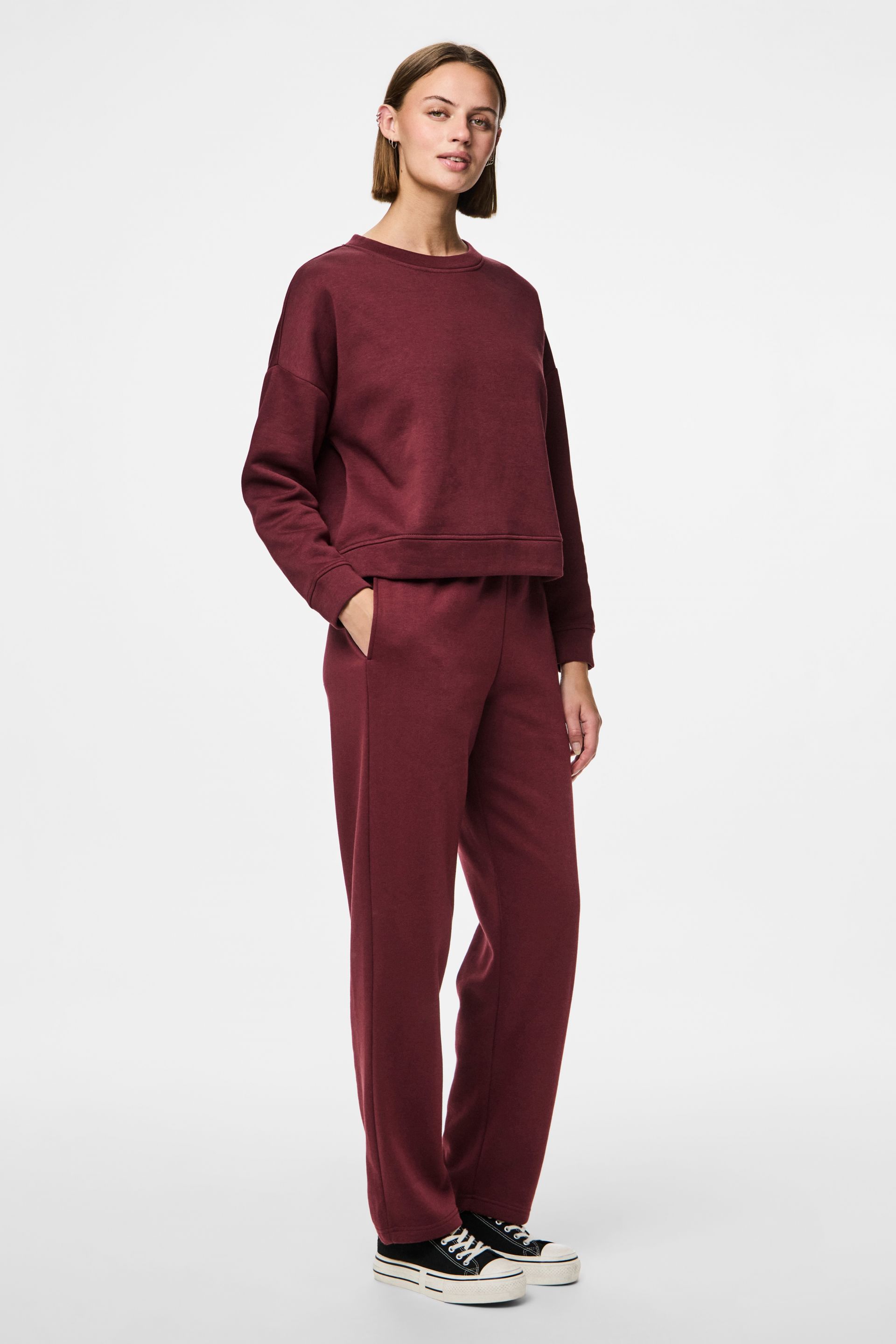 Kangashousut PIECES 17156301-Tawny-Port