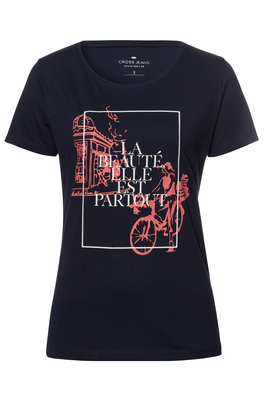 T-paita CROSS JEANS 56170-001