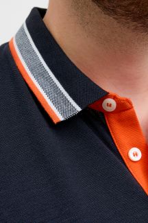 Polo paita JACK & JONES 12143859-Black-Navy-NEO