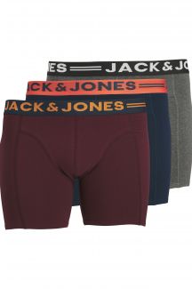 Bokserit JACK & JONES 12147592-Burgundy