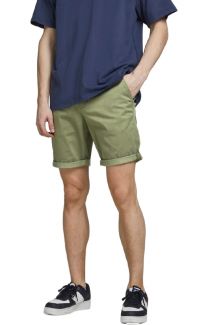 Kangasshortsit JACK & JONES 12165604-Deep-Lichen-Gr