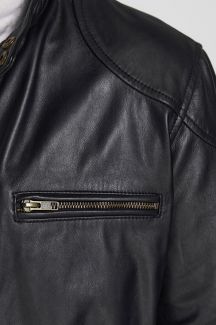 Nahkatakki JACK & JONES 12204667-Black