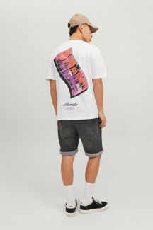 Farkkushortsit JACK & JONES 12223681-Black-Denim