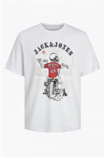 T-paita JACK & JONES 12256782-White-B