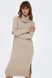 Neulottu mekko ONLY 15214595-Pumice-Stone