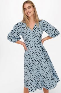 Vapaa-ajan mekko ONLY 15253350-Blue-Fog