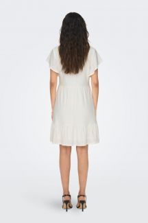 Vapaa-ajan mekko ONLY 15289687-Cloud-Dancer