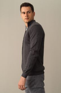 Neulepusero vetoketjulla MCL 18366-ANTRA-MELANJ