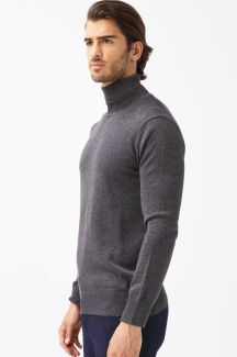 Korkea kaulus villapaita MCL 18912-ANTRAMELANJ