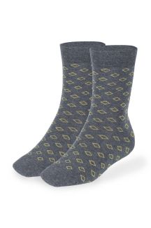 Sukat X JEANS 18S98-3-2P-GREY-YELLOW