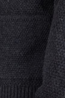 Neulepusero vetoketjulla MCL 33614-SIYAH-MELANJ