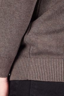 Korkea kaulus villapaita MCL 33811-KAHVEMELANJ