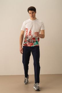 T-paita XINT 502020-K-BEYAZ