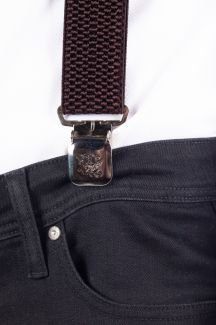 Henkselit X JEANS DMAX40-BROWN