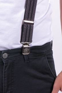 Henkselit X JEANS DYK40-MIX-GRAY