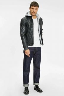 Nahkatakki GIPSY GMLyron-LAJORV-dark-blu