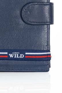 Lompakko WILD N4L-GV-RFID-7801-NAVY