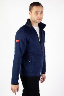 Vetoketjullinen huppari GEOGRAPHICAL NORWAY TOUMBA-Navy