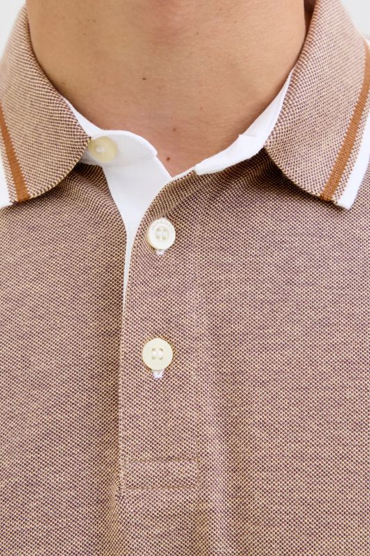 Polo paita JACK & JONES 12136668-Curry-PLAY