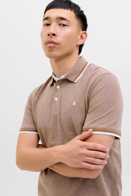 Polo paita JACK & JONES 12136668-Curry-PLAY
