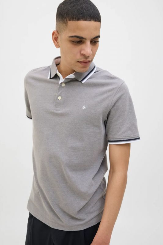 Polo paita JACK & JONES 12136668-Ultimate-Grey