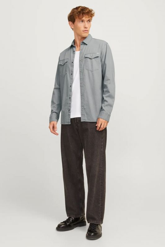 Farkkupaita JACK & JONES 12138115-Light-Grey