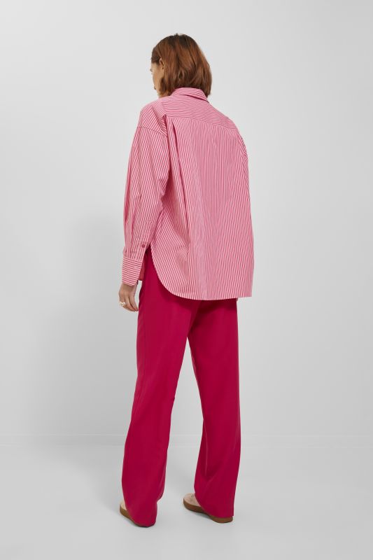 Pitkähihainen paita JJXX 12200353-Cerise-STRIPE