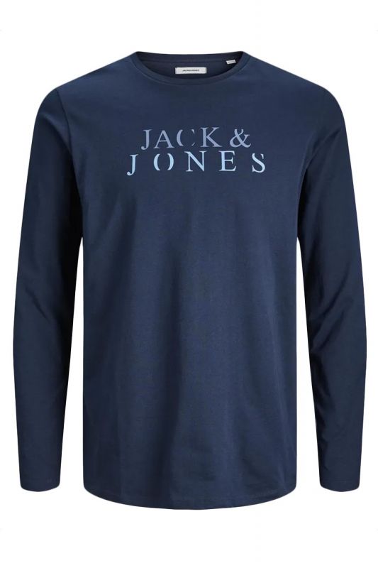 Pitkähihainen t-paita JACK & JONES 12244403-Navy-Blazer