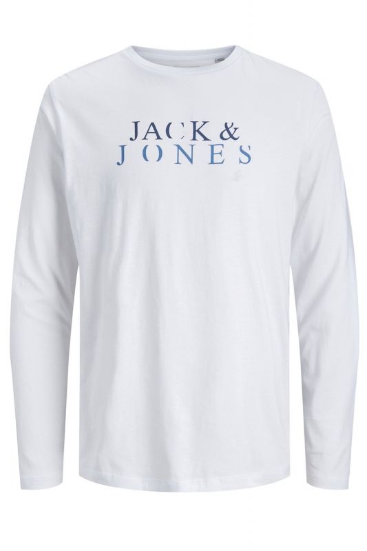 Pitkähihainen t-paita JACK & JONES 12244403-White