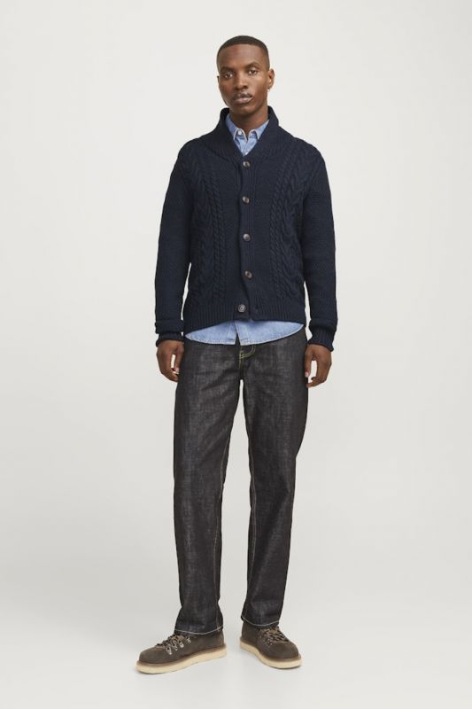 Neulepusero vetoketjulla JACK & JONES 12258484-Sky-Captain