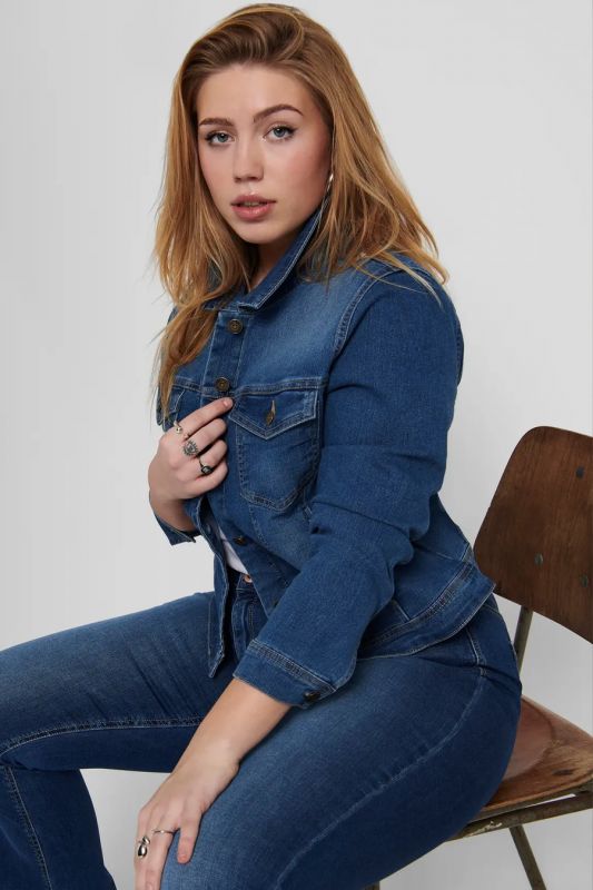 Farkkutakki ONLY CARMAKOMA 15224741-Medium-Blue