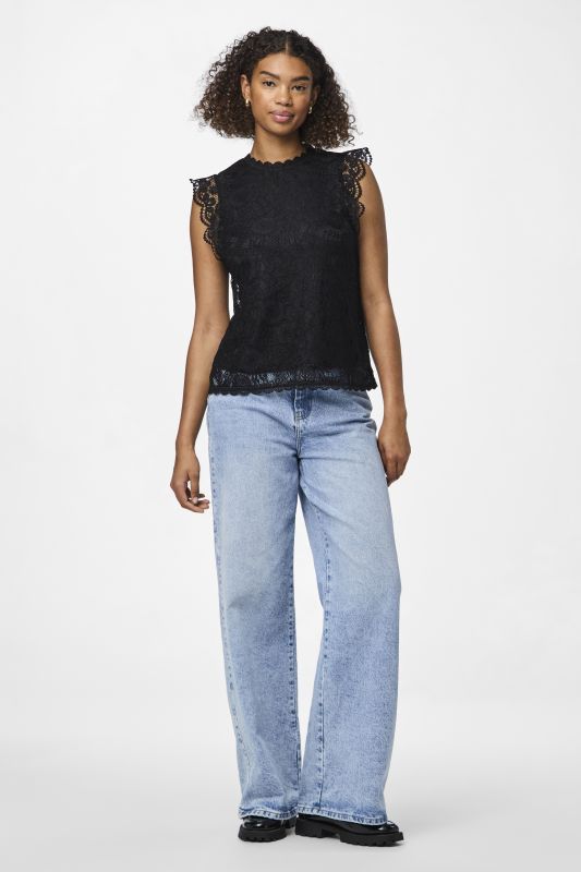 T-paita PIECES 17120454-Black