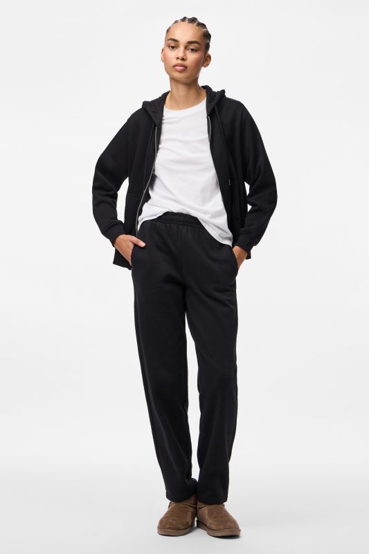 Kangashousut PIECES 17156301-Black