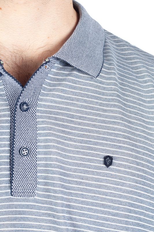 Polo paita MCL 39934-INDIGOMELANJ