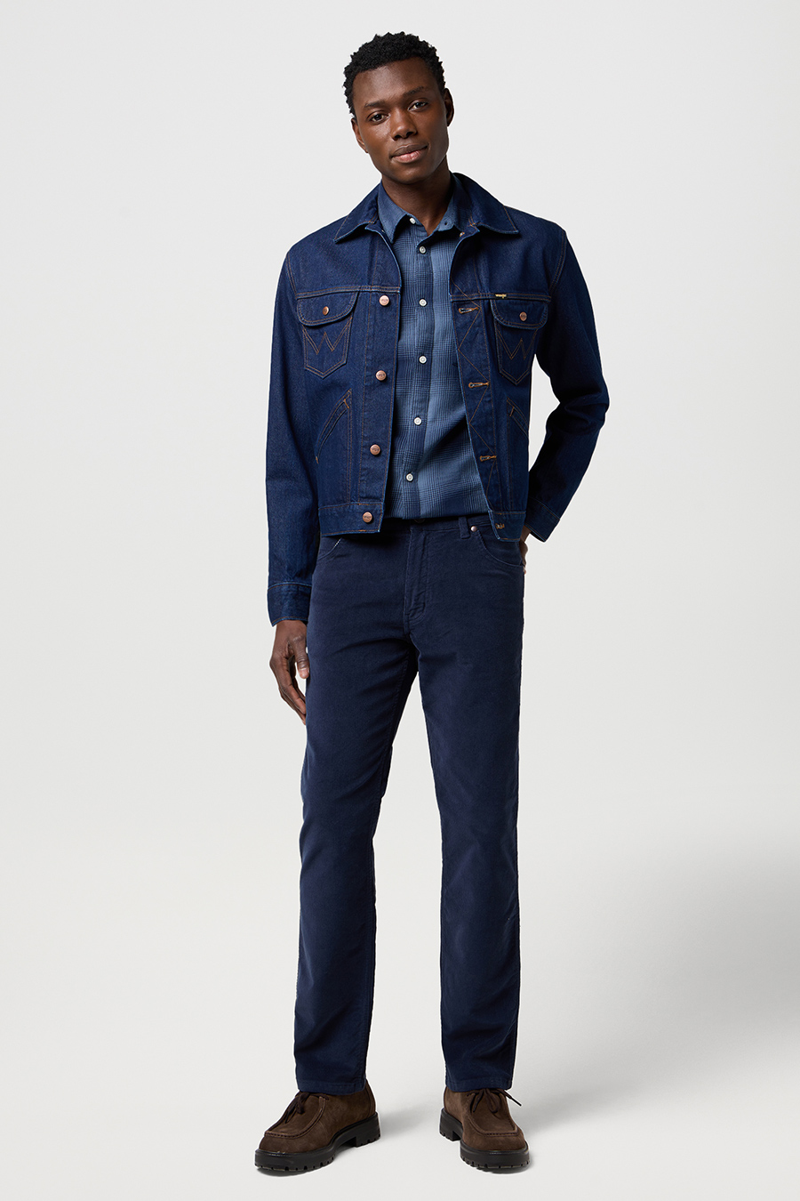 Velvetinės kelnės WRANGLER 112370846