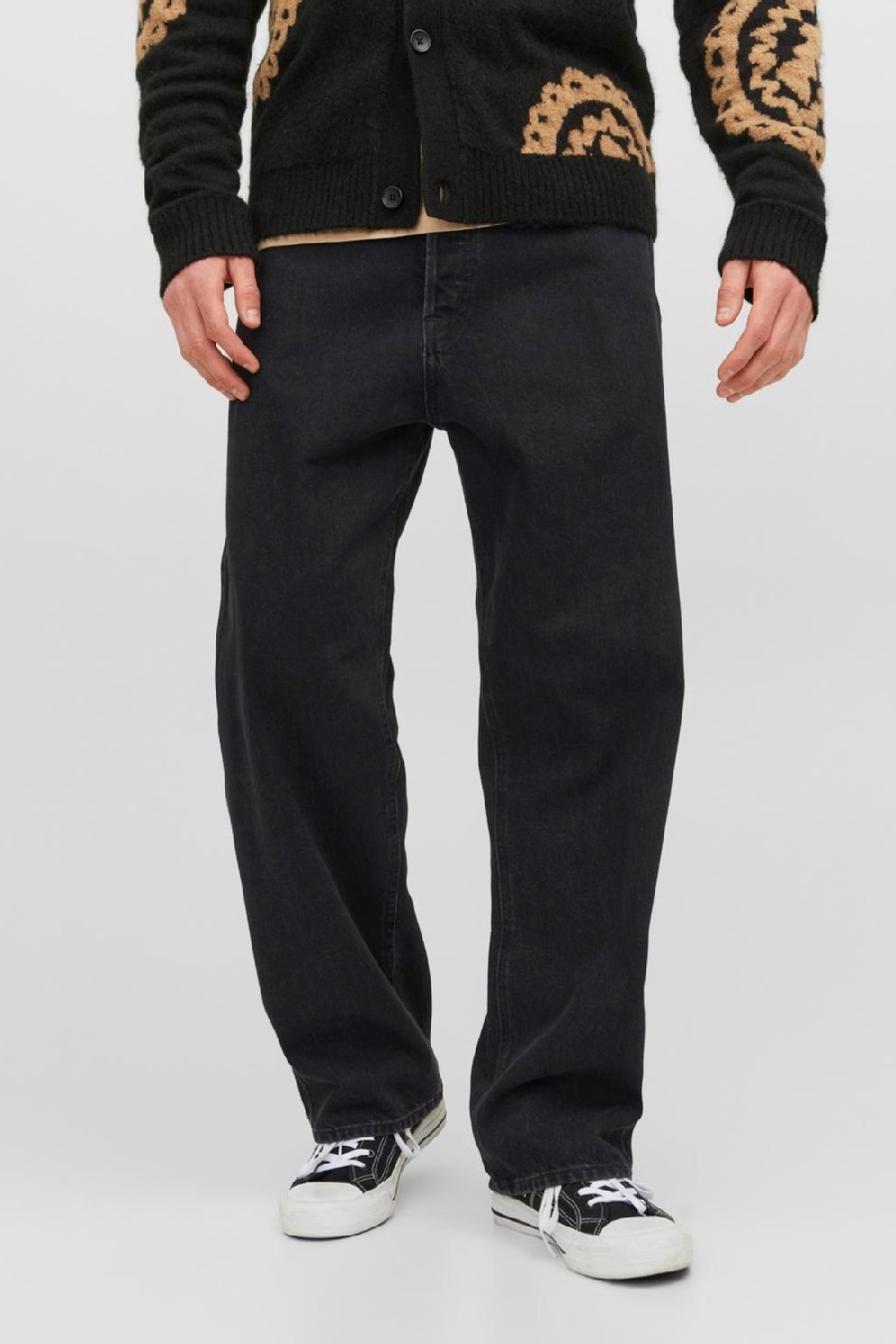 Džinsai JACK & JONES 12236089-Black-Denim